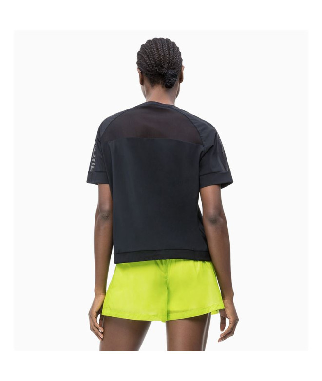 T-Shirt de fitness Calvin Klein Manga curta