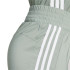 Calça de Fitness adidas Pacer Wvn High Mulher Verde/Branco