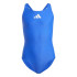 Fato de banho de Natação adidas 3 Bars Sol St Menina Azul