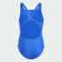 Maillot de bain de Natation adidas 3 Bars Sol St Fille Bleu