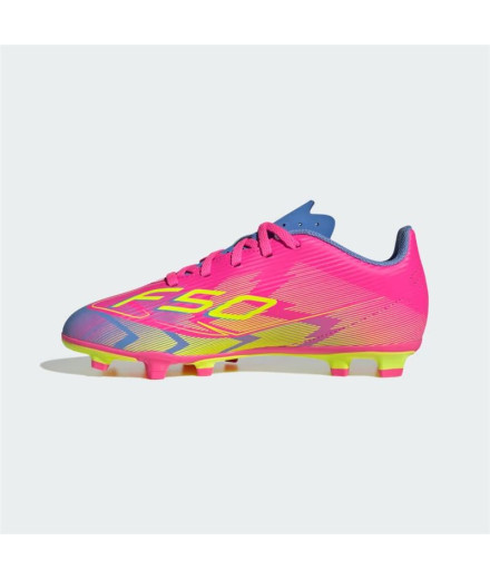 Bottes de Football adidas F50 Club Fg/Mg Enfant Rose 2