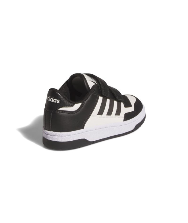 Chaussures adidas Rapid Court Cf Enfant Noir