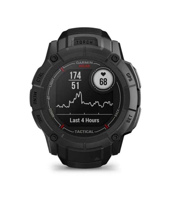 Reloj Garmin Instinct 2X Solar Edición Tactical Negro