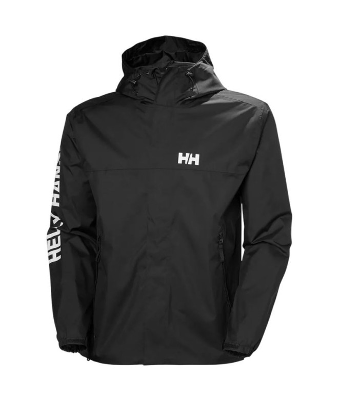 Casaco Helly Hansen Ervik Jacket Homem Preto