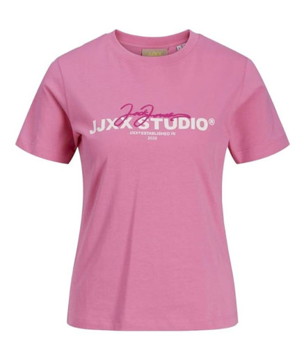 T-shirt Jack and Jones Jxamy Reg Femme Morning Glory