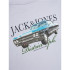 T-shirt Jack and Jones Jorboston Photo w Neck Enfant Cosmic Sky