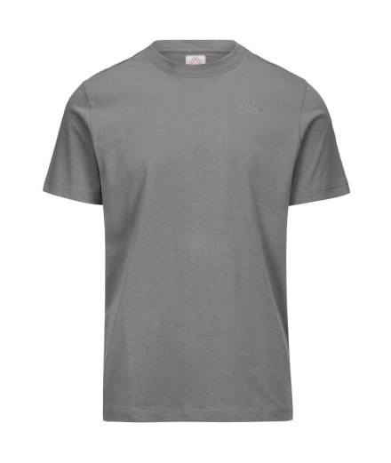 Camiseta Kappa Cafers Slim Hombre Gris