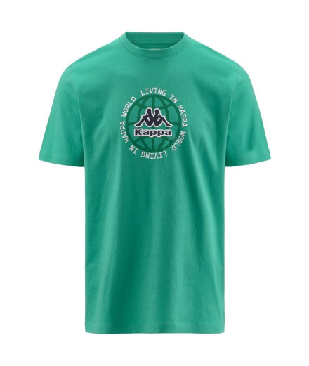 Camiseta Kappa Gunno Tbar Hombre Verde Blarney