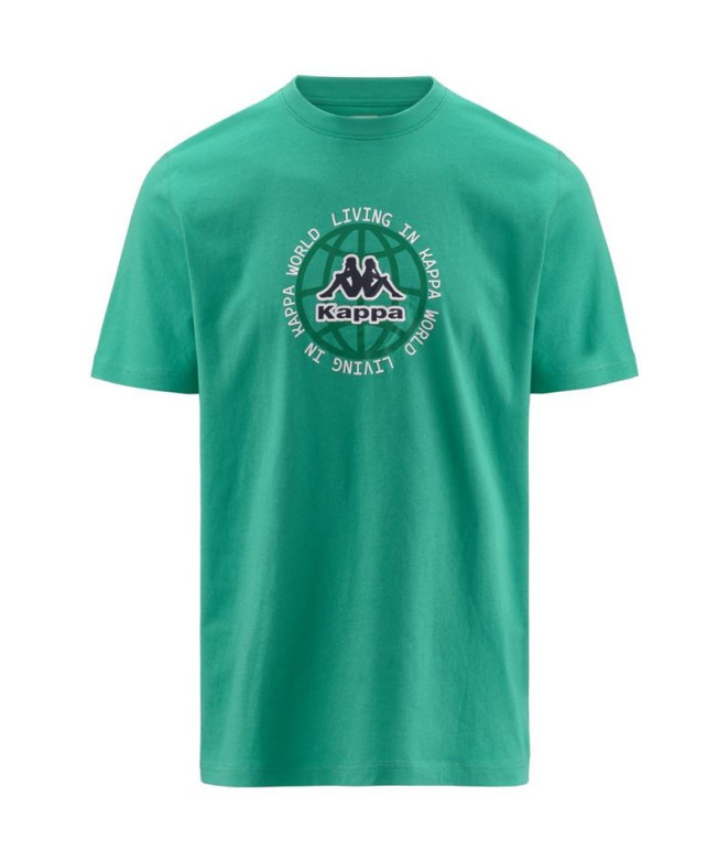 Camiseta Kappa Gunno Tbar Homem Verde Blarney