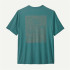 Camiseta de Montanha Patagonia Cool Daily Graphic Homem Verde