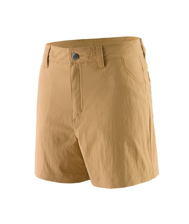 Pantalón de Montaña Patagonia Quandary - 5 In. Mujer Marrón