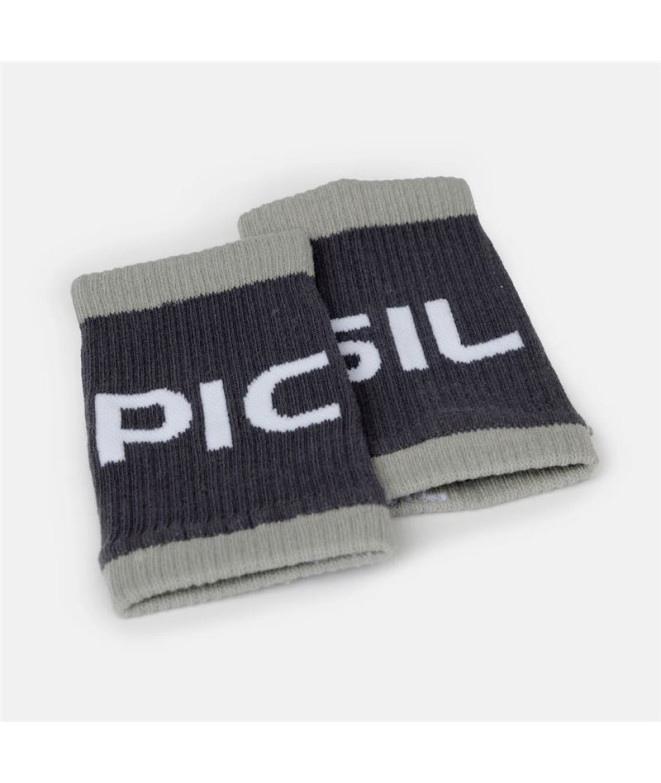 Muñequera de Fitness Picsil Cotton Wristband Gris 0.2