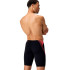 Fato de banho Speedo Hyperboom Splice Jammer Homem Preto/Coral Sands