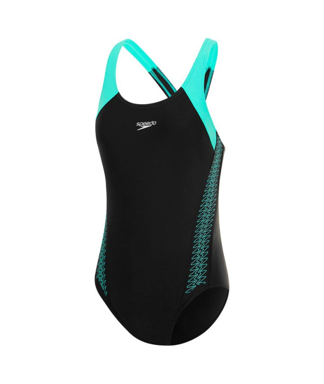 Bañador Speedo Hyperboom Splice Racerback Mujer Arctic Glass