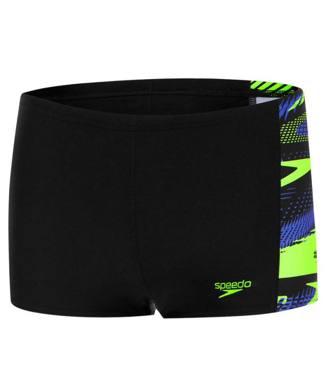 Bañador Speedo Boom Panel Aquashort Niño Amarillo