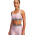 Sutiã esportivo de Fitness Under Armour Hg Mid Branded Mulher Rosa