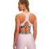 Sujetador Deportivo de Fitness Under Armour Hg Mid Branded Mujer Rosa