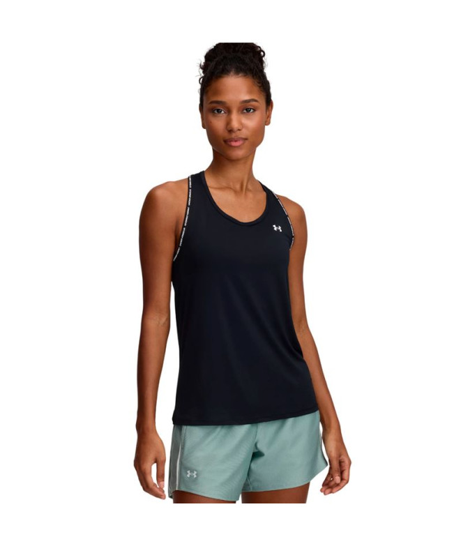 Camiseta Tirantes de Fitness Under Armour Tech Knockout Tank Mulher Preto