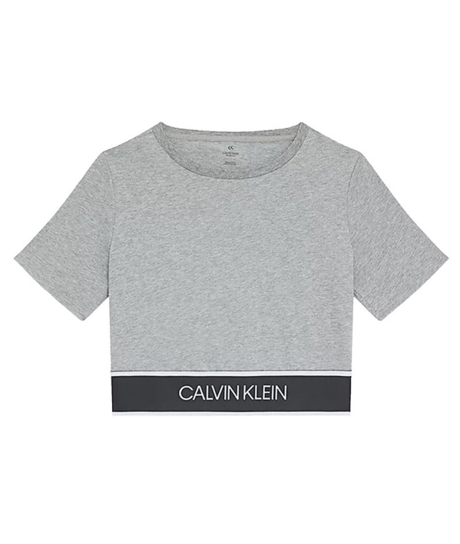 T-Shirt de fitness Calvin Klein Manga curta