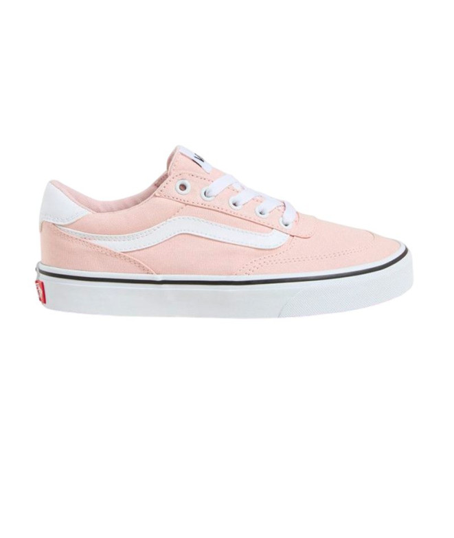 Zapatillas Vans Brooklyn Ls Cnvs Lbwrs Mujer Rosa