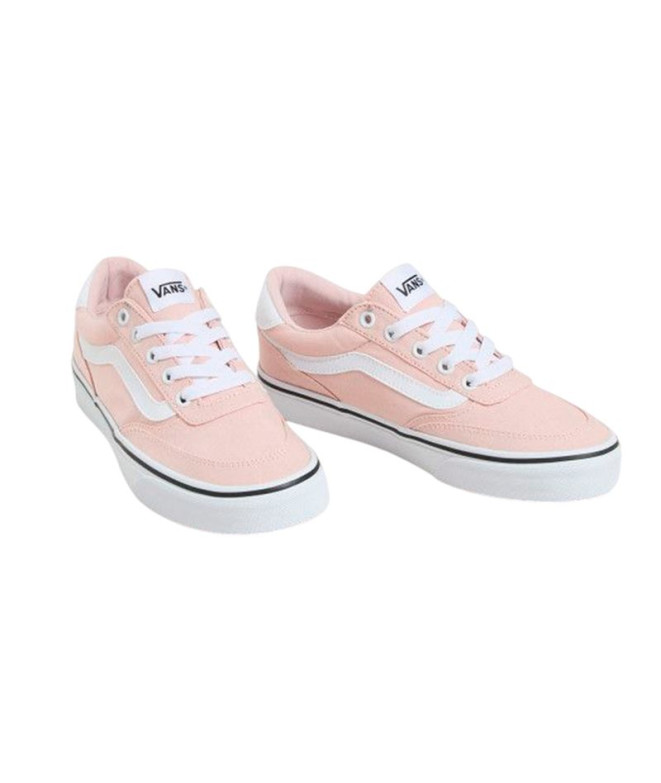 Zapatillas Vans Brooklyn Ls Cnvs Lbwrs Mujer Rosa