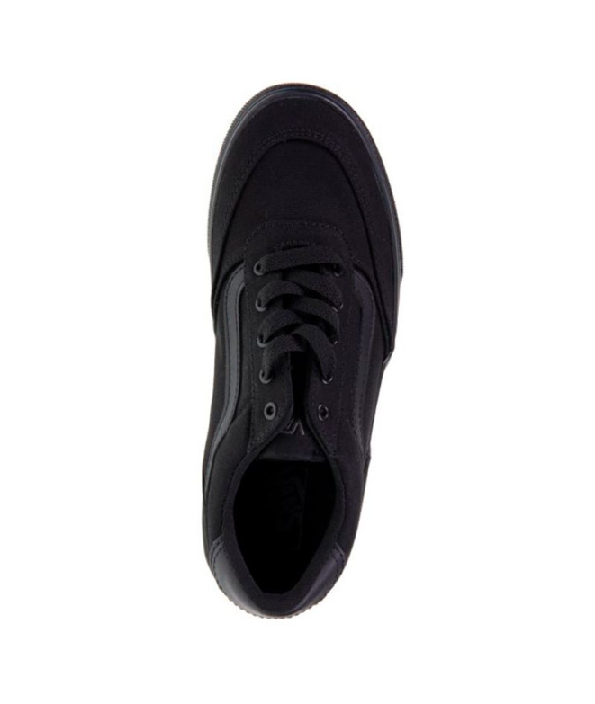 Sapatilhas Vans Brooklyn Ls Cnvs Preto Infantil
