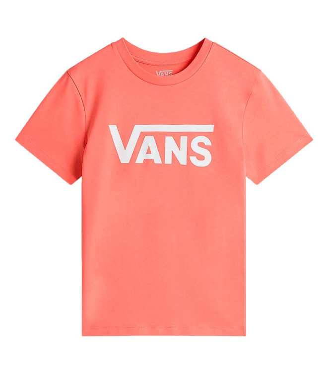 Camiseta Vans Flying V Flyv Mulher Rosa