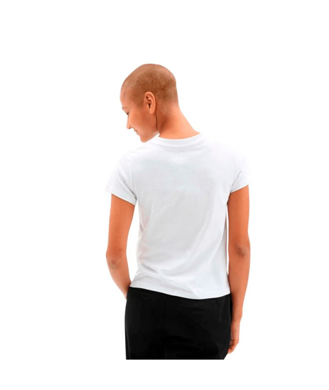 T-shirt Vans Wm Flying Blanc Femme