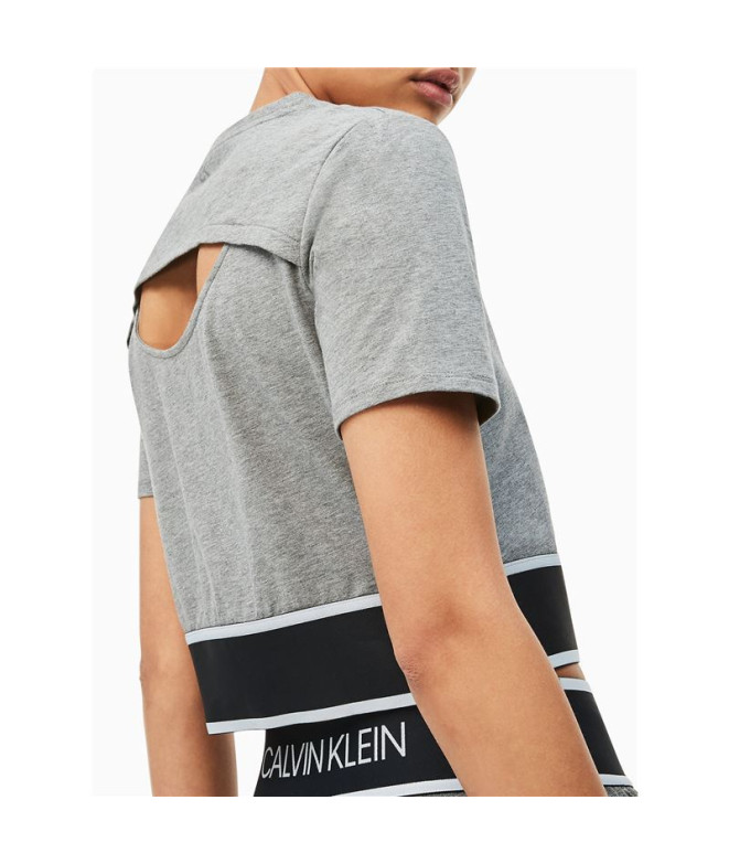 T-Shirt Fitness Calvin Klein Manches courtes