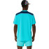 Camiseta de Padel Asics Padel Court Ss Top Homem Energy Aqua