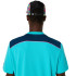 Camiseta de Padel Asics Padel Court Ss Top Homem Energy Aqua