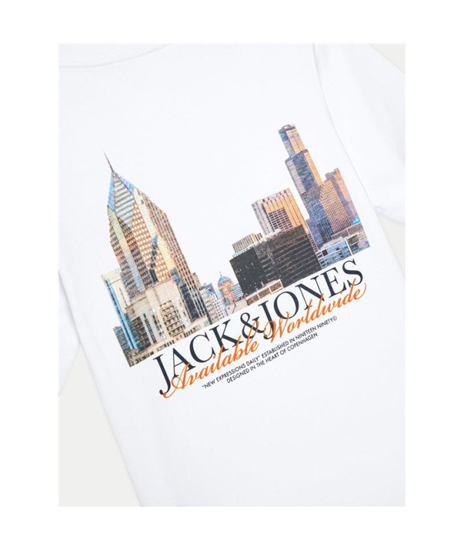 Camiseta Jack and Jones Jorboston Photo w Neck...