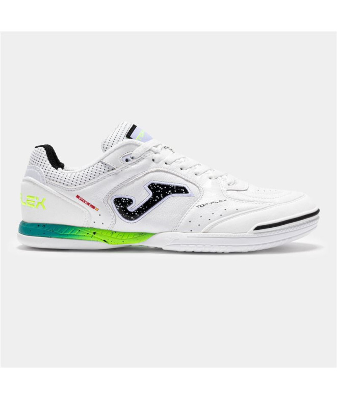 Zapatillas Joma Top Flex 2502 Niño Blanco Indoor