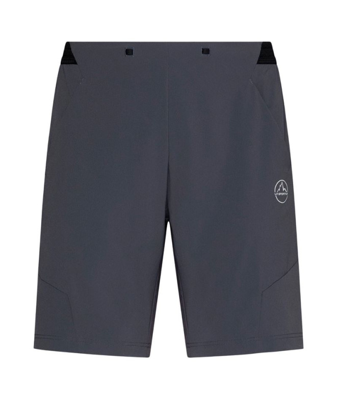Pantalón de Montaña La Sportiva Trail Guard Shorts Hombre Onyx/Chalk