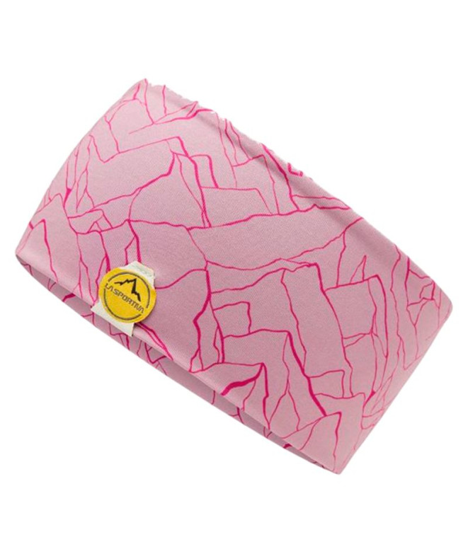 Bandeau pour les cheveux de Trail La Sportiva Bandeau de Montagne Rose/Printemps