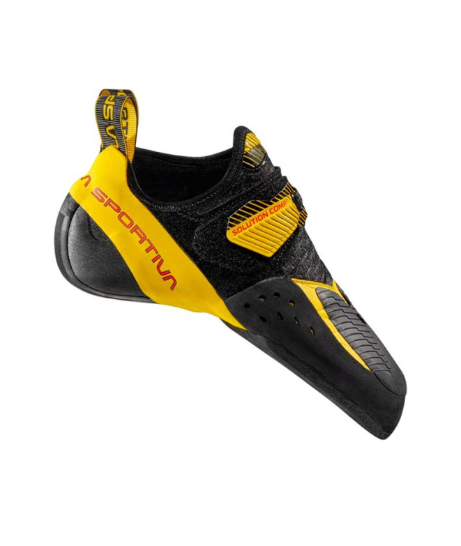 Pie de Gato de Escalada La Sportiva Solution Comp Negro/Amarillo