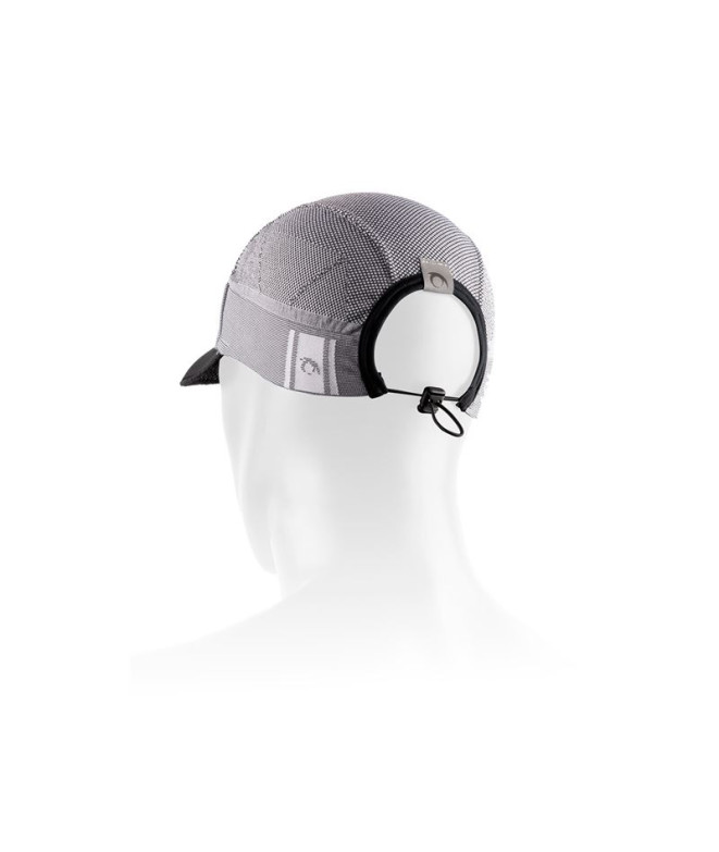 Gorra de Trail Lurbel Cap Gris Hielo/Negro