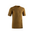 Camiseta de Running Lurbel Halo Manga Curta Homem Amarelo Âmbar/Preto