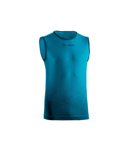 Camiseta de Trail Lurbel Samba Singlet Homem Turquesa/Preto