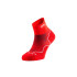 Meias de Running Lurbel Distance Three Vermelho/Branco
