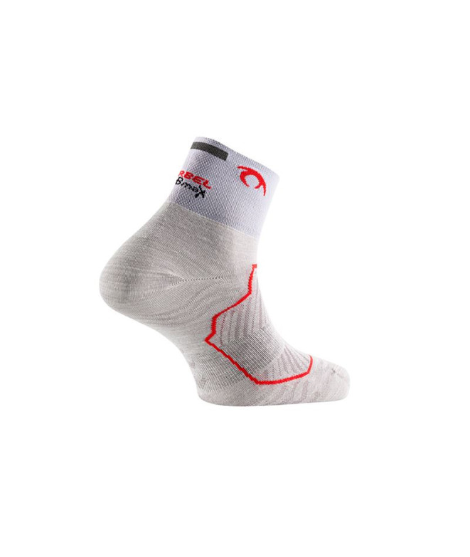 Chaussettes de Running Lurbel Race Three Gris...
