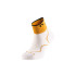 Meias de Trail Lurbel Desafio Three Branco/Amarelo Âmbar