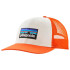 Gorra de Montaña Patagonia P-6 Logo Trucker Naranja