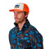 Gorra de Montaña Patagonia P-6 Logo Trucker Naranja