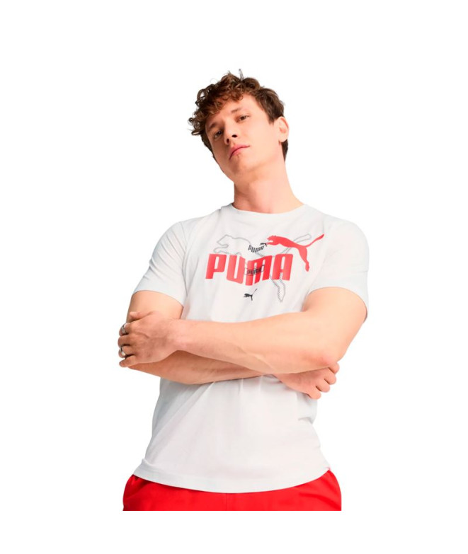 T-shirt Puma Essentials Logo Lab Summer Homme...