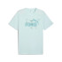 T-shirt Puma Essentials Logo Lab Été Homme Bleu