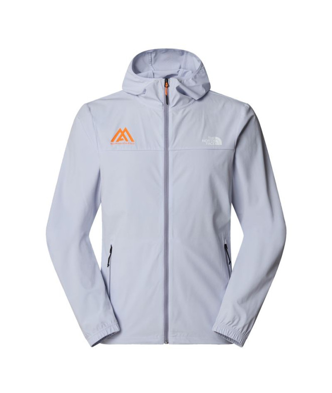 Chaqueta de Montaña The north Face Ma Hooded Wind Graphic Hombre Gris