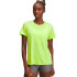Camiseta Manga Corta de Fitness Under Armour Tech Ssc- Twist Mulher Amarelo