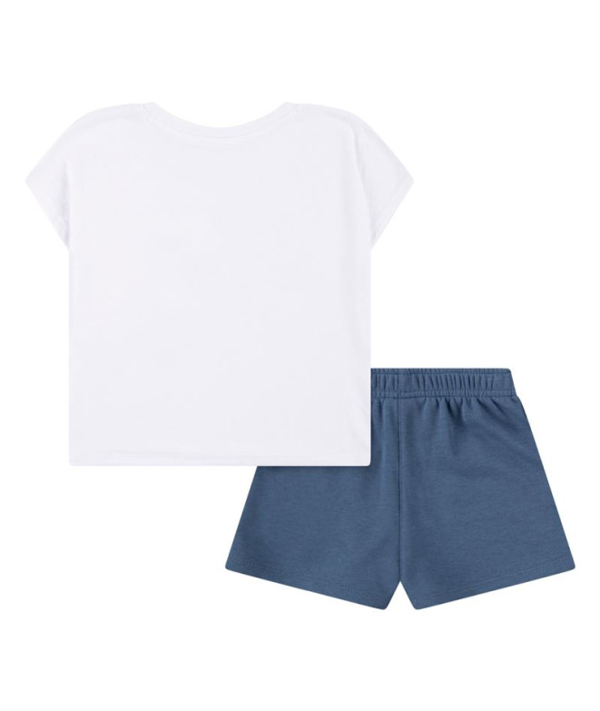 Set Converse Cnvgboxy Tee & Short Set Menina...