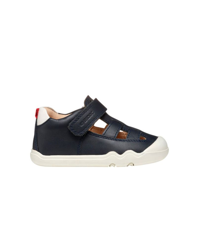 Zapatillas Geox Steppieup Niño Azul Marino/Blanco